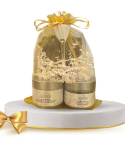Holiday Organic Face Mask Gift Set with Hair Band and Applicator - Professional Results for UK Clinics