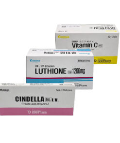 LUTHIONE 1200/ VITAMIN C/ CINDELLA - Professional Results for UK Clinics
