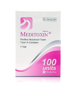 Buy Meditoxin 100IU (botulinum toxin type A) - Professional Results for UK Clinics