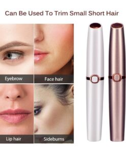 Alternative view of FEMALE EPILATOR NEW ELECTRIC EYEBROW TRIMMER MAKEUP PAINLESS EYEBROW EPILATOR MINI PORTABLE SHAVER RAZOR FACIAL HAIR REMOVER - Professional Results for EU Clinics