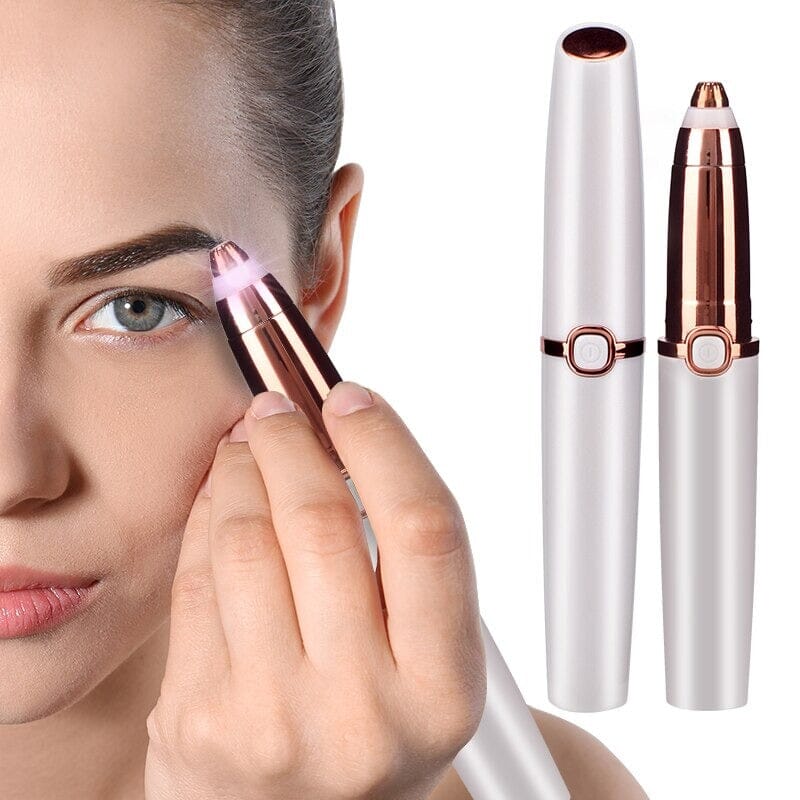 FEMALE EPILATOR NEW ELECTRIC EYEBROW TRIMMER MAKEUP PAINLESS EYEBROW EPILATOR MINI PORTABLE SHAVER RAZOR FACIAL HAIR REMOVER - Professional Results for EU Clinics - Image 10
