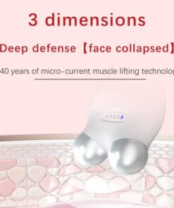 Microcurrent Facial Toning Device EMS Face Lift Roller for Home Use