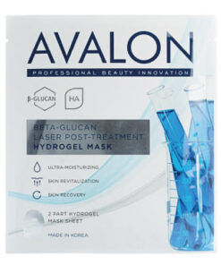 AVALON BETAGLUCAN LASER POST-TREATMENT HYDROGEL MASK - Professional Results for UK Clinics