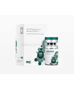 Bienox 200unit botulinum toxin product box and vial packaging